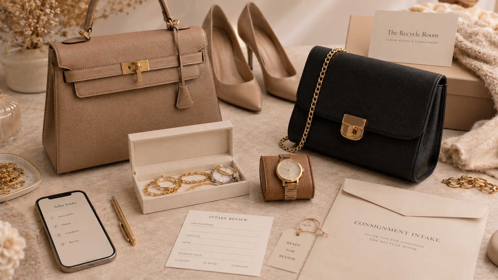 The Recycle Room premium resale and consignment visual
